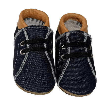 Baby Dutch Baby Schoentjes Denim Cognac - Baby Dutch - Babywinkel - 8719558444236
