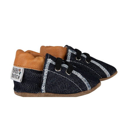 Baby Dutch Baby Schoentjes Denim Cognac - Baby Dutch - Babywinkel - 8719558444236