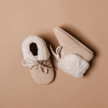Baby Dutch Baby Schoentjes Donna Classic Beige - Baby Dutch - Babywinkel - 8719558441259