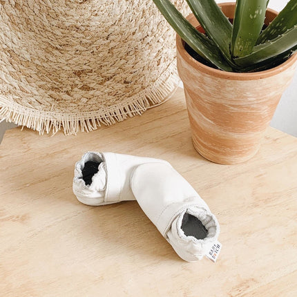 Baby Dutch Baby Schoentjes Effen Wit - Baby Dutch - Babywinkel - 8719558443017