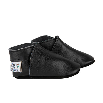 Baby Dutch Baby Schoentjes Effen Zwart - Baby Dutch - Babywinkel - 8719558441709