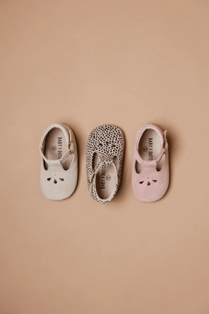 Baby Dutch Baby Schoentjes Evi Sand Suede - Baby Dutch - Babywinkel - 8719558443291