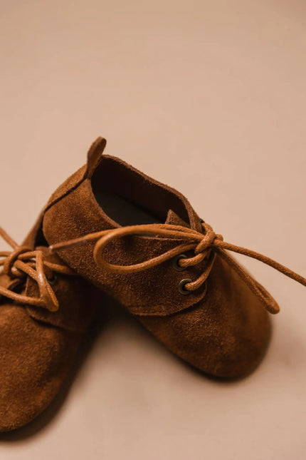 Baby Dutch Baby Schoentjes Nova Camel Suede - Baby Dutch - Babywinkel - 8719558443376