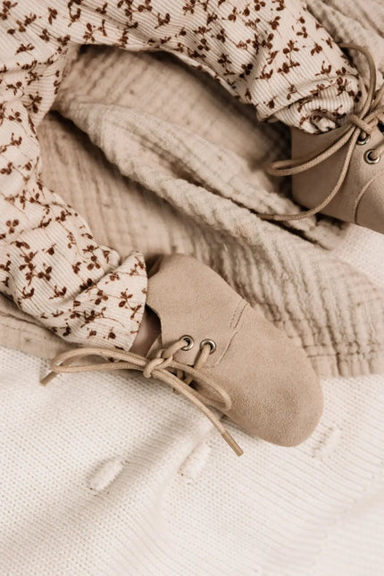 Baby Dutch Baby Schoentjes Nova Ecru Suede - Baby Dutch - Babywinkel - 8719558443413