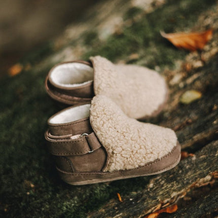 Baby Dutch Baby Schoentjes Teddie Brown - Baby Dutch - Babywinkel - 8719558441099