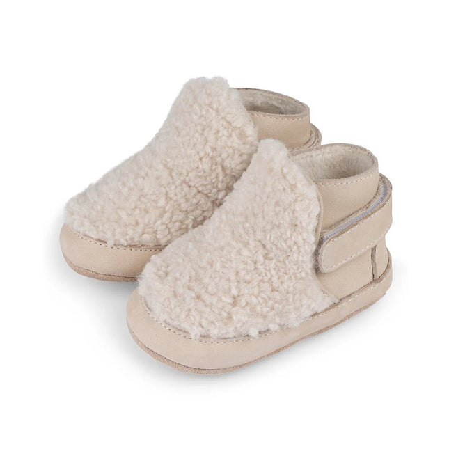 Baby Dutch Baby Schoentjes Teddie Natural - Baby Dutch - Babywinkel - 8719558441051