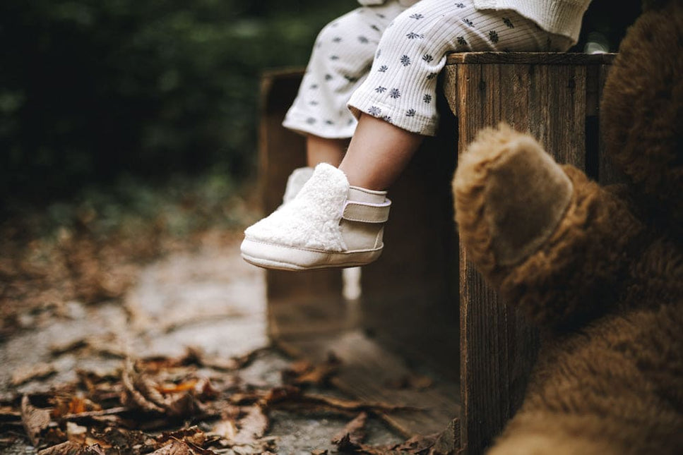 Baby Dutch Baby Schoentjes Teddie Natural - Baby Dutch - Babywinkel - 8719558441051