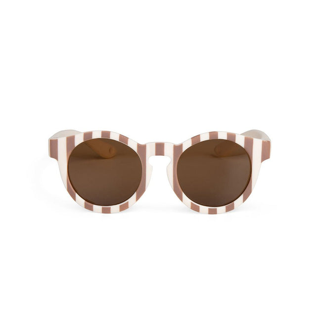 Baby Dutch Baby Zonnebril Retro Taupe Stripe - Baby Dutch - Babywinkel - 8719558443680