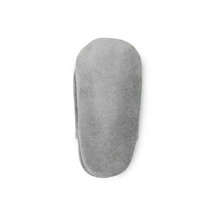 Baby Dutch Babyslofjes Uni Grey Suède - Baby Dutch - Babywinkel - 8719558440818