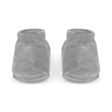 Baby Dutch Babyslofjes Uni Grey Suède - Baby Dutch - Babywinkel - 8719558440818