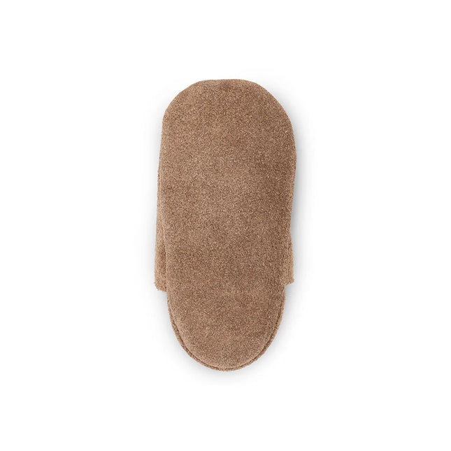 Baby Dutch Babyslofjes Uni Kaki Brown Suède - Baby Dutch - Babywinkel - 8719558440894
