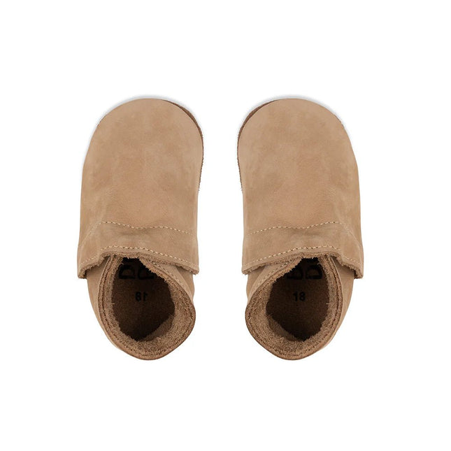 Baby Dutch Babyslofjes Uni Mocca Nubuck - Baby Dutch - Babywinkel - 8719558441013