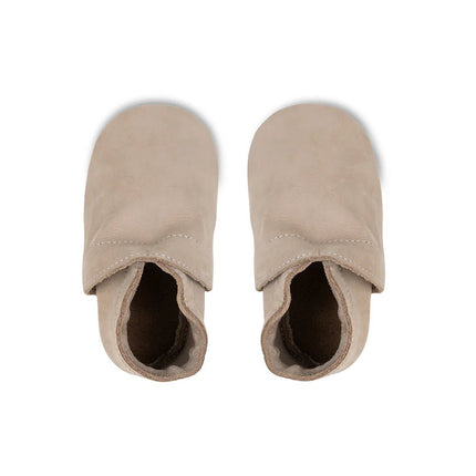 Baby Dutch Babyslofjes Uni Natural Nubuck - Baby Dutch - Babywinkel - 8719558440979