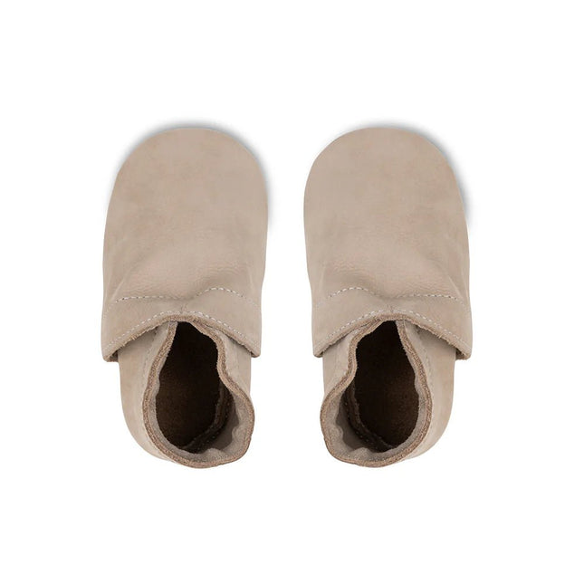 Baby Dutch Babyslofjes Uni Natural Nubuck - Baby Dutch - Babywinkel - 8719558440979