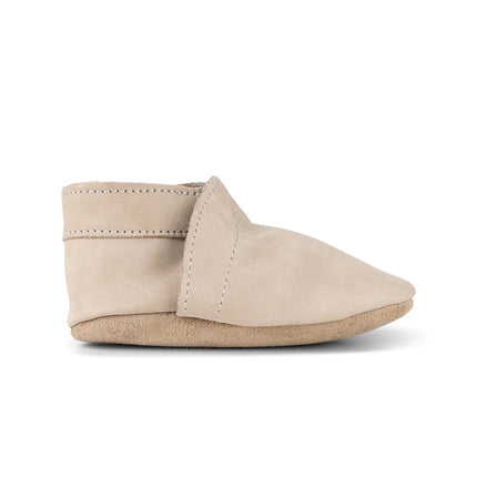 Baby Dutch Babyslofjes Uni Natural Nubuck - Baby Dutch - Babywinkel - 8719558440979