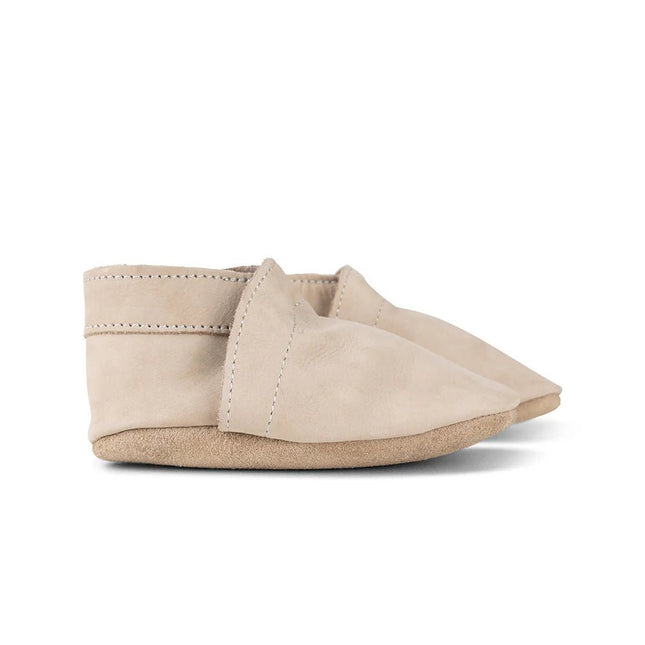 Baby Dutch Babyslofjes Uni Natural Nubuck - Baby Dutch - Babywinkel - 8719558440979