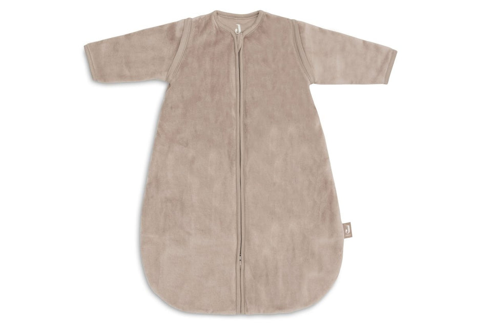 Jollein Slaapzak Baby Met Afritsbare Mouw Velvet/Milky Coffee 60Cm koop je bij Babywinkel