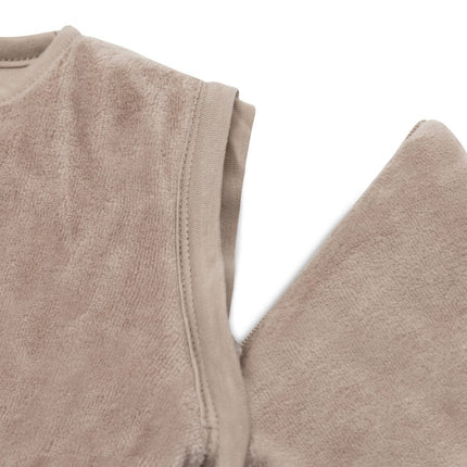 Jollein Slaapzak Baby Met Afritsbare Mouw Velvet/Milky Coffee 60Cm koop je bij Babywinkel