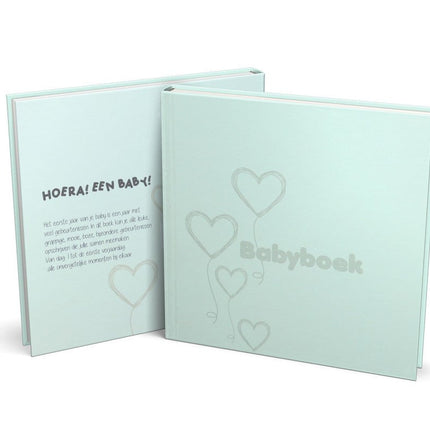 Babyboek zachtgroen - Babywinkel - 9789083164861