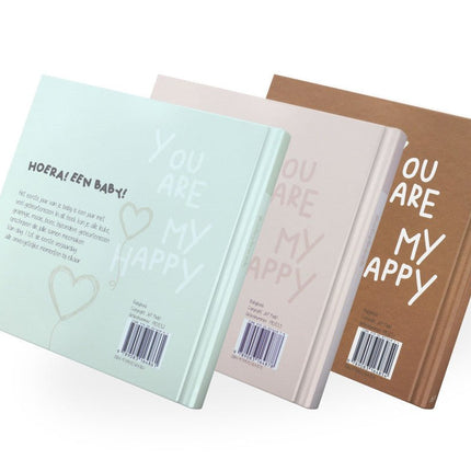 Babyboek zachtgroen - Babywinkel - 9789083164861