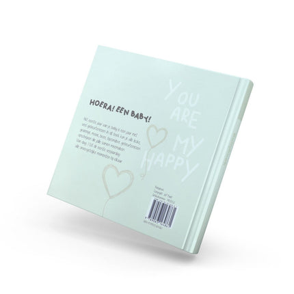 Babyboek zachtgroen - Babywinkel - 9789083164861