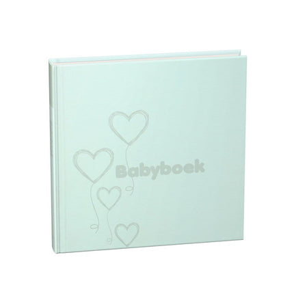 Babyboek zachtgroen - Babywinkel - 9789083164861