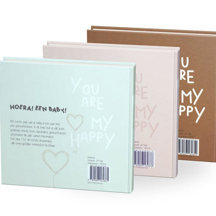 Babyboek zachtgroen - Babywinkel - 9789083164861