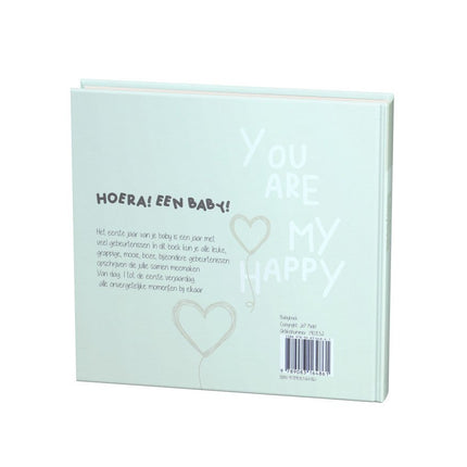 Babyboek zachtgroen - Babywinkel - 9789083164861