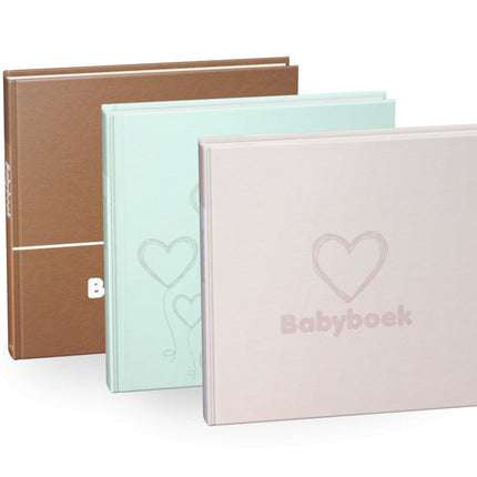 Babyboek zachtgroen - Babywinkel - 9789083164861