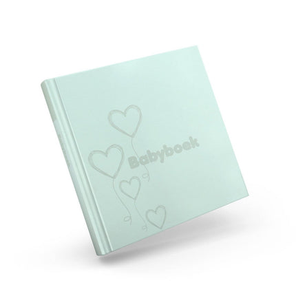 Babyboek zachtgroen - Babywinkel - 9789083164861