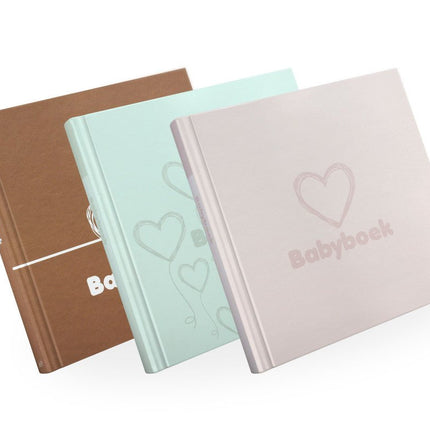 Babyboek zachtgroen - Babywinkel - 9789083164861