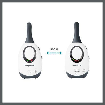 Babymoov Babyfoon Simply Care Color 300M Met Adapters koop je bij Babywinkel