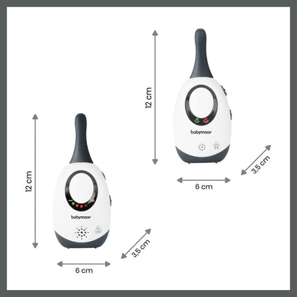 Babymoov Babyfoon Simply Care Color 300M Met Adapters koop je bij Babywinkel