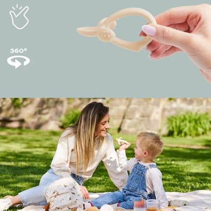 Babymoov Bijtlepel Beige 4m+ koop je bij Babywinkel