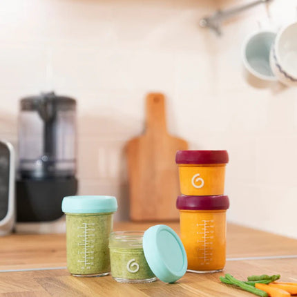 Babymoov Opbergbakjes Glas Multiset - Babymoov - Babywinkel - 3661276165106