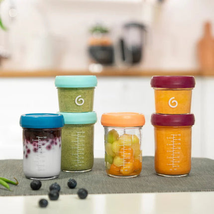 Babymoov Opbergbakjes Glas Multiset - Babymoov - Babywinkel - 3661276165106