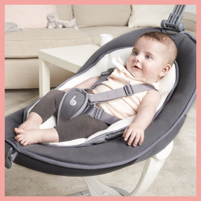 Babymoov Schommel Swoon Motion Zink Met Adapter - Babymoov - Babywinkel - 3661276014763