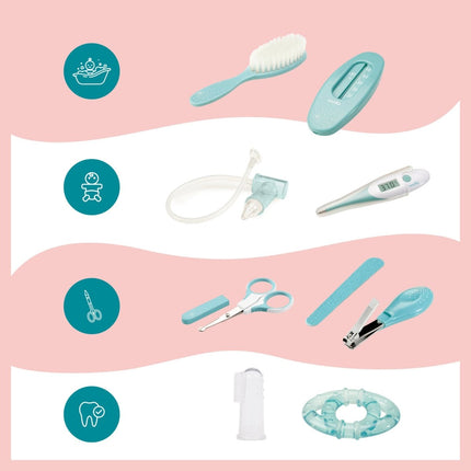 Babymoov Verzorgingsset Baby Smokey Aqua - Babymoov - Babywinkel - 3661276143173