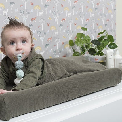 Baby's Only Aankleedkussenhoes Breeze Grijs 45x70cm - Baby's Only - Babywinkel - 8720088330784