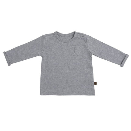 Baby's Only Baby Shirt Melange Grijs - Baby's Only - Babywinkel - 8719497047765