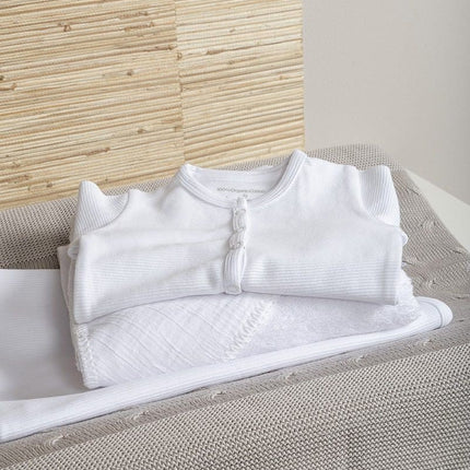 Baby's Only Badcape Baby Breeze Wit 75x85 - Baby's Only - Babywinkel - 8720512360486