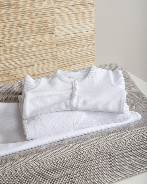 Baby's Only Badcape Baby Breeze Wit 75x85 - Baby's Only - Babywinkel - 8720512360486