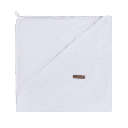 Baby's Only Badcape Baby Breeze Wit 75x85 - Baby's Only - Babywinkel - 8720512360486