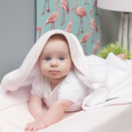 Baby's Only Badcape Baby Classic Roze 75x85cm - Baby's Only - Babywinkel - 8719497042715