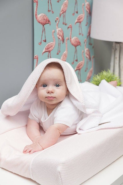 Baby's Only Badcape Baby Classic Wol Wit 75x85cm - Baby's Only - Babywinkel - 8719497042708