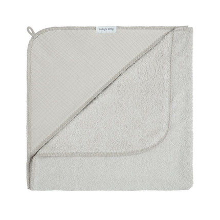 Baby's Only Badcape Baby Fresh Urban Taupe - Baby's Only - Babywinkel - 8720791355203