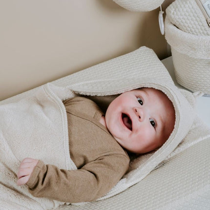 Baby's Only Badcape Baby Sky Warm Linen 75X85cm - Baby's Only - Babywinkel - 8720512366853