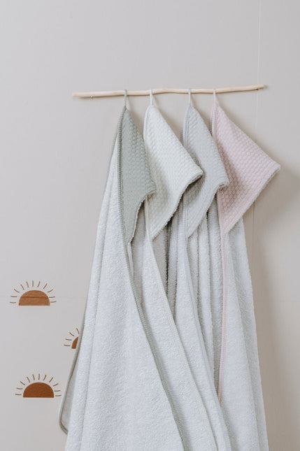 Baby's Only Badcape Baby Sky Warm Linen 75X85cm - Baby's Only - Babywinkel - 8720512366853