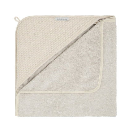 Baby's Only Badcape Baby Sky Warm Linen 75X85cm - Baby's Only - Babywinkel - 8720512366853