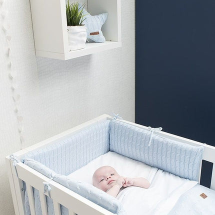 Baby's Only Bedomrander Cable Antraciet - Baby's Only - Babywinkel - 8718481185575